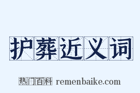 护葬近义词是什么意思的图片